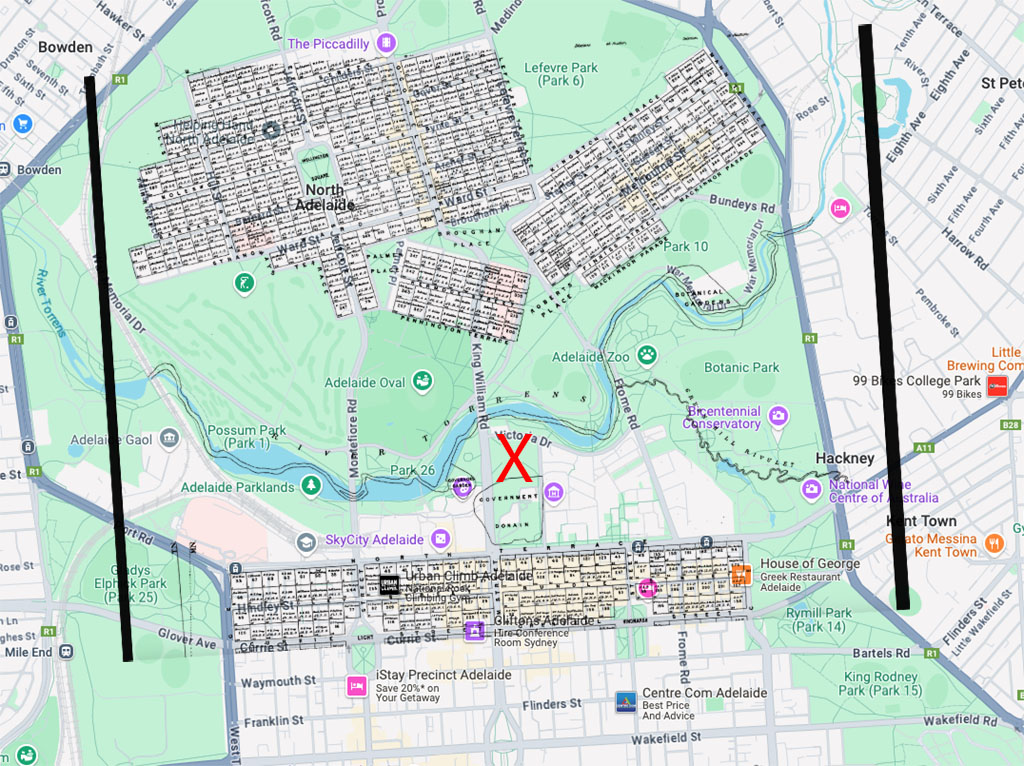 map showing source of limestone